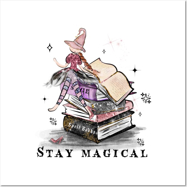 Stay Magical Wall Art by MZeeDesigns